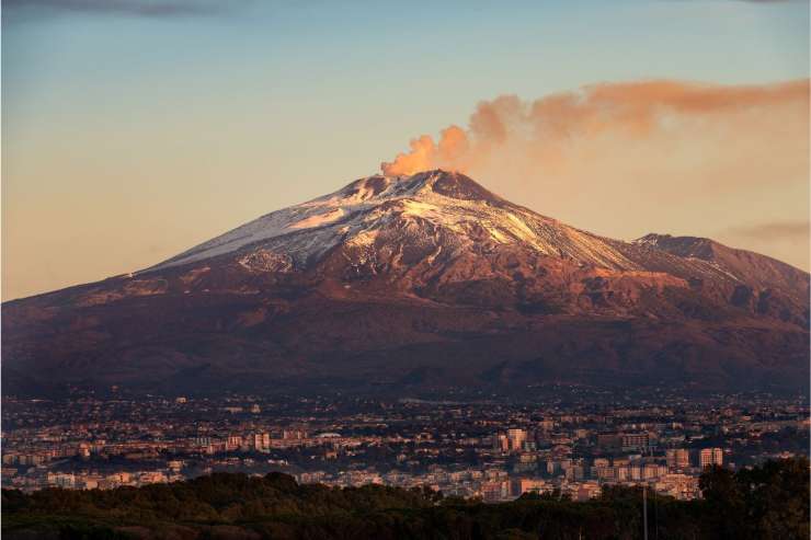 Etna, Vesuvio e altri vulcani attivi